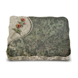 Grabplatte Tropical Green Folio Rose 6 (Color)