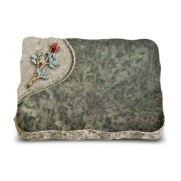 Grabplatte Tropical Green Folio Rose 7 (Color)