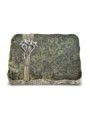 Grabplatte Tropical Green Strikt Lilie (Alu)