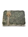 Grabplatte Tropical Green Strikt Baum 3 (Bronze)
