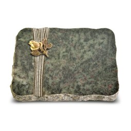 Grabplatte Tropical Green Strikt Rose 3 (Bronze)