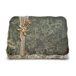 Grabplatte Tropical Green Strikt Rose 6 (Bronze)
