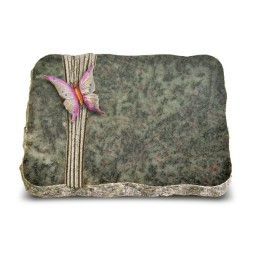 Grabplatte Tropical Green Strikt Papillon 1 (Color)