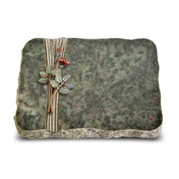 Grabplatte Tropical Green Strikt Rose 5 (Color)