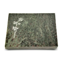 Grabtafel Tropical Green Pure Rose 2