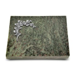 Grabtafel Tropical Green Pure Gingozweig 2 (Alu)