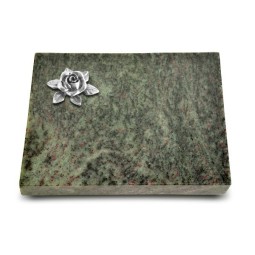 Grabtafel Tropical Green Pure Rose 4 (Alu)