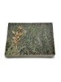 Grabtafel Tropical Green Pure Rose 13 (Bronze)
