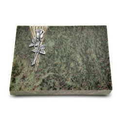 Grabtafel Tropical Green Delta Rose 8 (Alu)