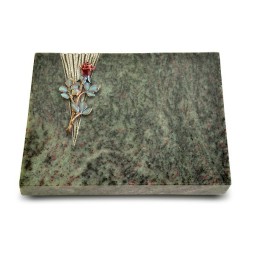 Grabtafel Tropical Green Delta Rose 7 (Color)