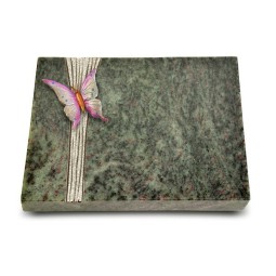 Grabtafel Tropical Green Strikt Papillon 1 (Color)