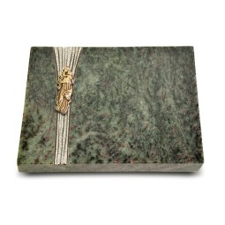 Grabtafel Tropical Green Strikt Maria (Bronze)