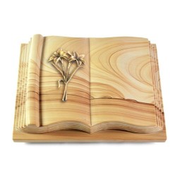 Grabbuch Antique/Woodland Lilie (Bronze) 50x40