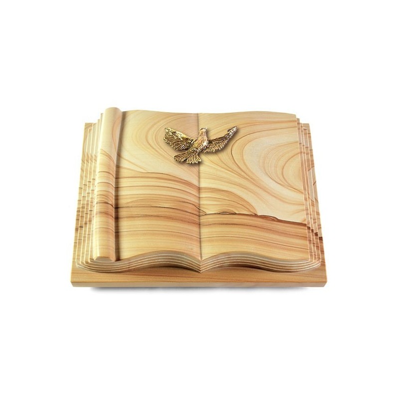 Grabbuch Antique/Woodland Taube (Bronze) 50x40