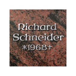 MA10 1x Metall-Schriftzeichen aus Aluguss