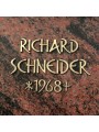 MB12 1x Metall-Schriftzeichen aus Bronzeguss
