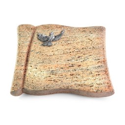 Grabbuch Voltaire/Raw Silk Taube (Alu)