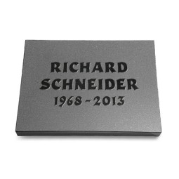 Rasengrabtafel Indisch Black