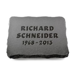 Rasengrabplatte Indisch Black