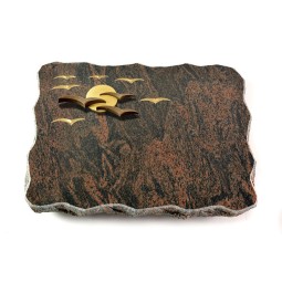 Grabplatte Barap Vogelschwarm