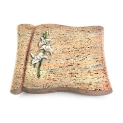 Grabbuch Voltaire/Raw Silk Orchidee (Color)