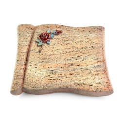 Grabbuch Voltaire/Raw Silk Rose 1 (Color)