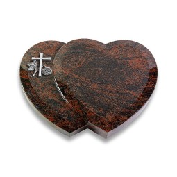 Grabstein Amoureux/Aruba Kreuz 1 (Alu)