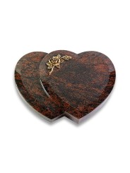 Grabstein Amoureux/Aruba Rose 1 (Bronze)