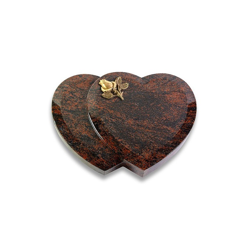 Grabstein Amoureux/Aruba Rose 3 (Bronze)
