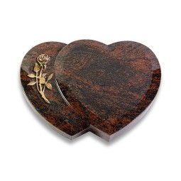 Grabstein Amoureux/Aruba Rose 6 (Bronze)