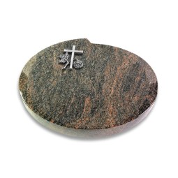 Grabstein Baroque/Himalaya Kreuz 1 (Alu)