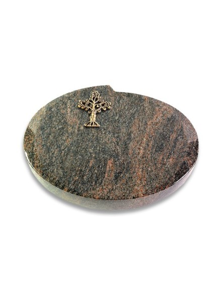 Grabstein Baroque/Himalaya Baum 2 (Bronze)