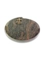 Grabstein Baroque/Himalaya Kreuz 1 (Bronze)