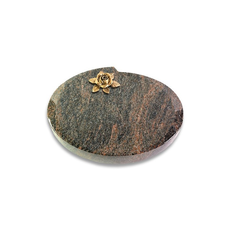 Grabstein Baroque/Himalaya Rose 4 (Bronze)