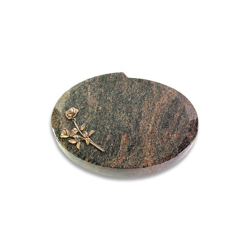 Grabstein Baroque/Himalaya Rose 10 (Bronze)