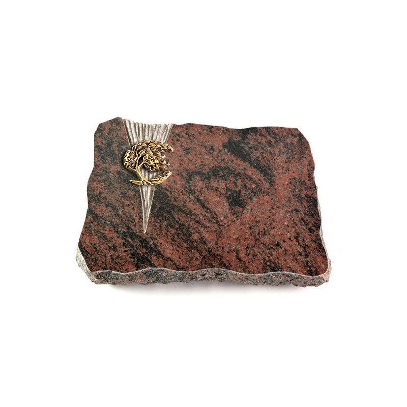 Grabplatte Aruba Delta Baum 1 (Bronze)
