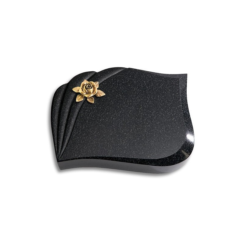 Grabstein Eterna/Indisch-Impala Rose 4 (Bronze)