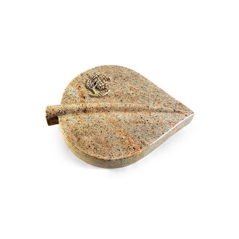 Grabstein Folia/New-Kashmir Baum 1 (Bronze)