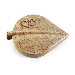 Grabstein Folia/New-Kashmir Herzen (Bronze)