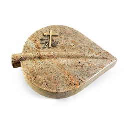 Grabstein Folia/New-Kashmir Kreuz 1 (Bronze)