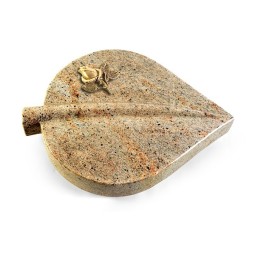 Grabstein Folia/New-Kashmir Rose 3 (Bronze)