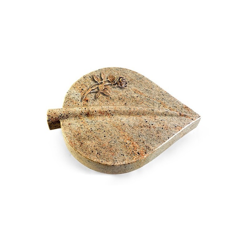 Grabstein Folia/New-Kashmir Rose 10 (Bronze)