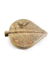 Grabstein Folia/New-Kashmir Taube (Bronze)