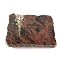 Grabplatte Aruba Delta Papillon (Bronze)