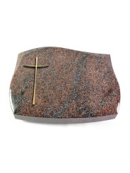 Grabstein Galaxie/Paradiso Kreuz 2 (Bronze)
