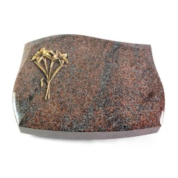 Grabstein Galaxie/Paradiso Lilie (Bronze)