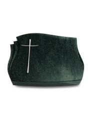 Grabstein Liberty/Tropical-Green Kreuz 2 (Alu)