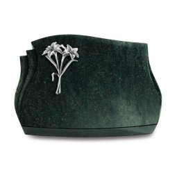 Grabstein Liberty/Tropical-Green Lilie (Alu)