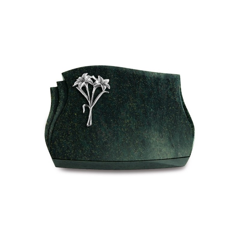 Grabstein Liberty/Tropical-Green Lilie (Alu)