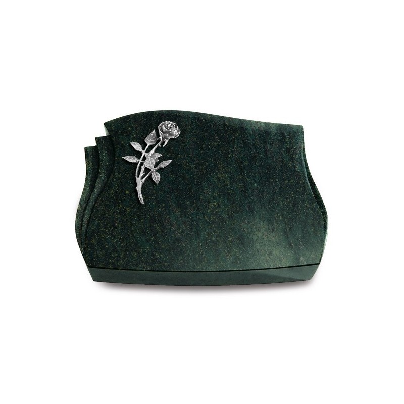 Grabstein Liberty/Tropical-Green Rose 6 (Alu)